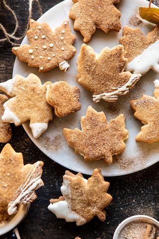Leaf cookies